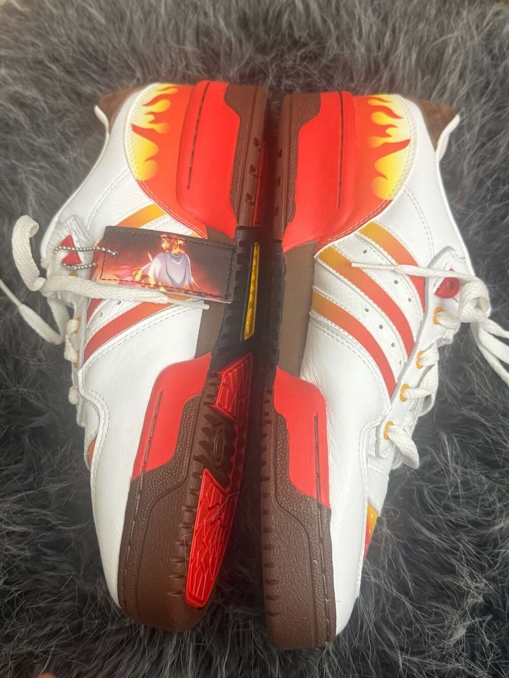Adidas Size 9 Demon Slayer Rivalry Low Rengoku - Picture 14 of 14